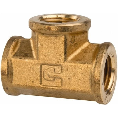 Barjan 1.2 in. Pipe Tee, Brass 7443025